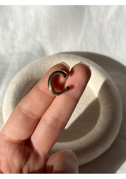 Nature Çelik Düz Gold Earcuff fiyatları