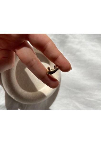 Nature Çelik Düz Gold Earcuff fırsatları