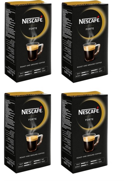 Forte Filtre Kahve 500 gr x 4 Adet