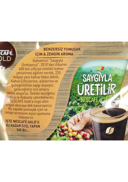 Gold Kahve Poşet 200 gr x 4 Adet