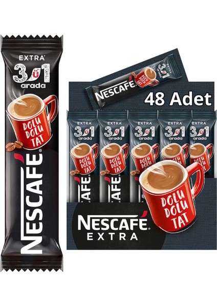 3ü1 Arada Extra Kahve 16,5 gr x 48 Adet