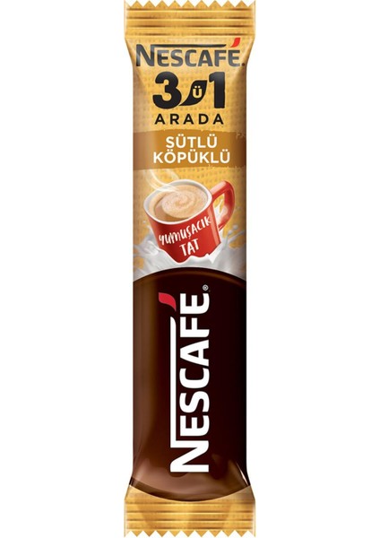 3ü1 Arada Sütlü Köpüklü Kahve 17,4 gr x 56 Adet fiyatları