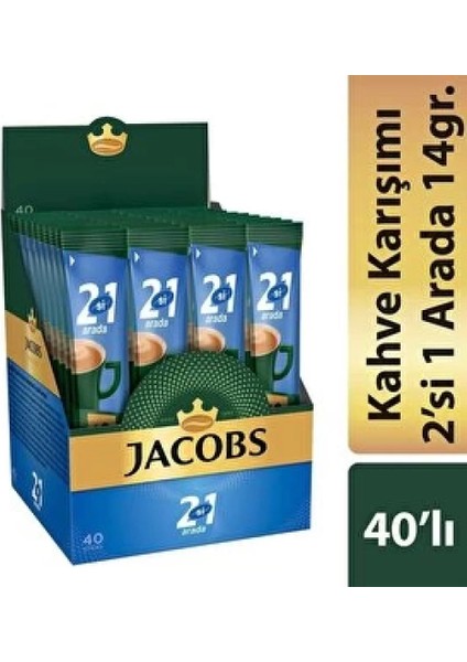 2si1 Arada Kahve 10,5 gr x 40 Adet