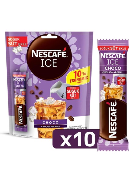 Ice Choco Çikolata Aromalı 10,6 gr x 10 Adet
