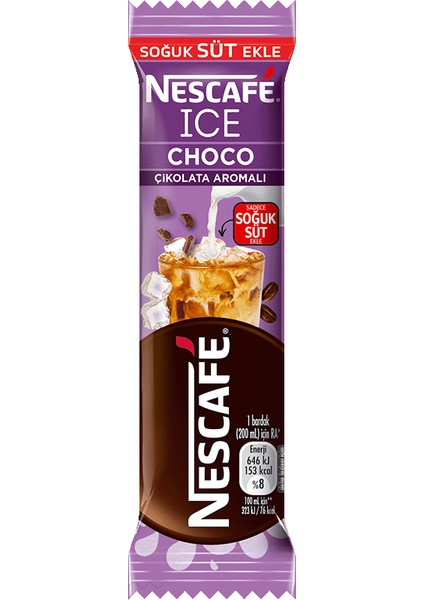 Ice Choco Çikolata Aromalı 10,6 gr x 10 Adet