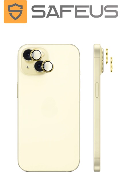 iPhone 15 Plus 9h Safir Temperli Kamera Lens Koruyucu
