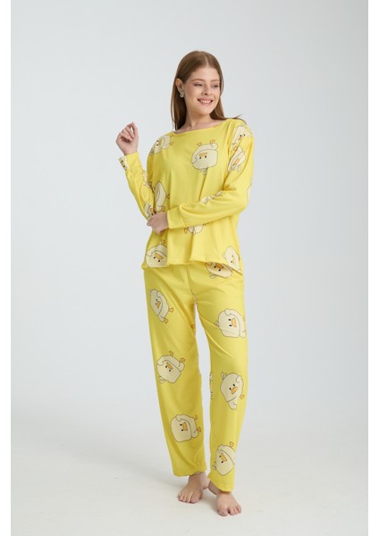 Soft Fnm Uzun Kollu Pijama Takımı