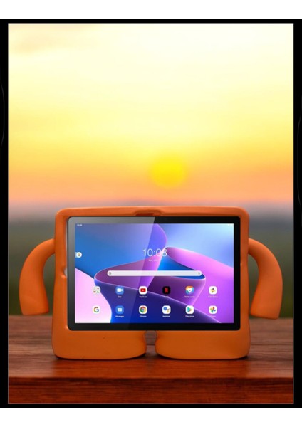 Çocuklar Için Tutmalı Ayaklı Tablet Kılıfı A7, T500, T505, P610, T720, T860, A8X200, K10,M10 Plus