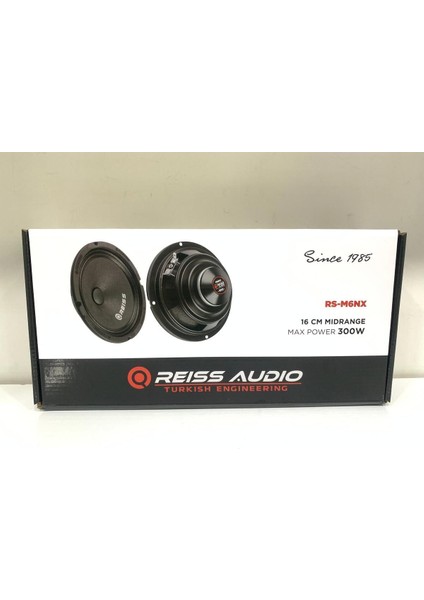 Audio RS-M6NX 300 Watt 100 Rms 16 cm Neodyum Midrange fiyatları