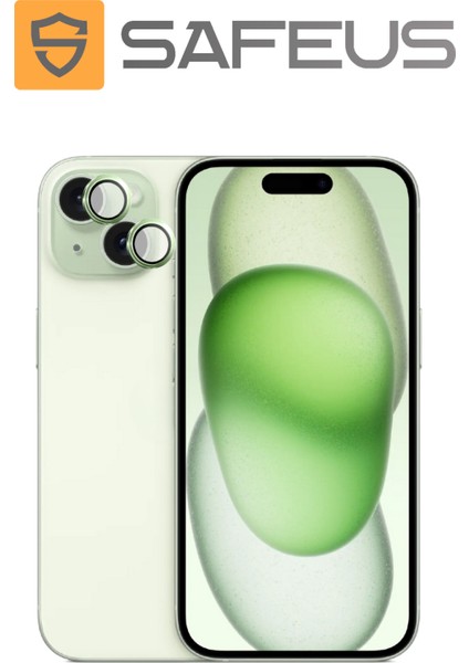 iPhone 15 9h Safir Temperli Kamera Lens Koruyucu