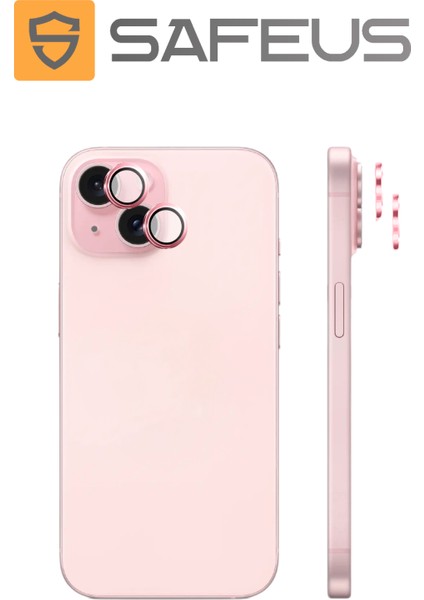 iPhone 15 9h Safir Temperli Kamera Lens Koruyucu