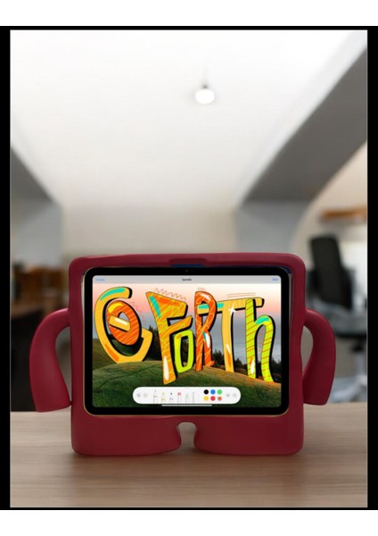 IPAD 10 Çocuklar Için Tutmalı Ayaklı Tablet Kılıfı 10,9 Inç