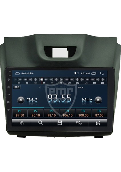 Isuzu D-Max Android Carplay Navigasyon Multimedya Ekran Teyp 2gb Ram + 32GB HDD modelleri