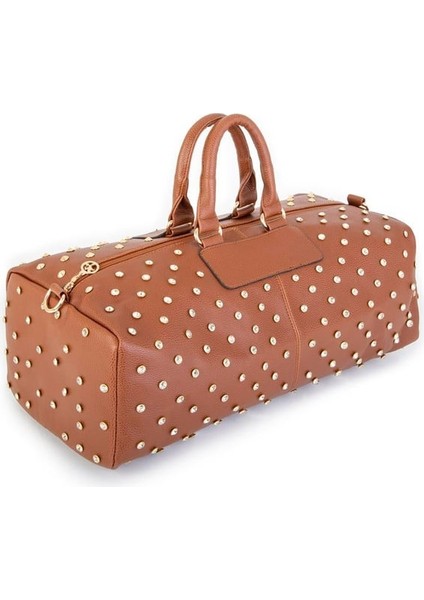 Vera Çanta Nas Bag Kadın Zımbalı Şık Geniş El Çantası