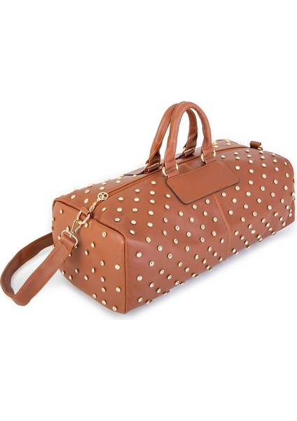 Vera Çanta Nas Bag Kadın Zımbalı Şık Geniş El Çantası