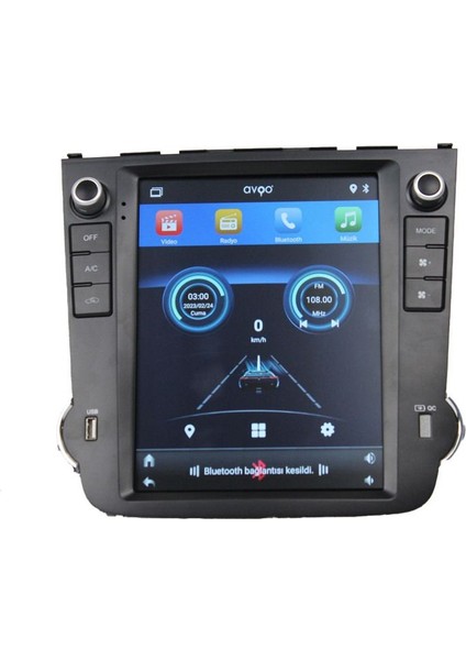 Honda Crv Tesla 2007-2012 Uyumlu Android Multimedya Kamera