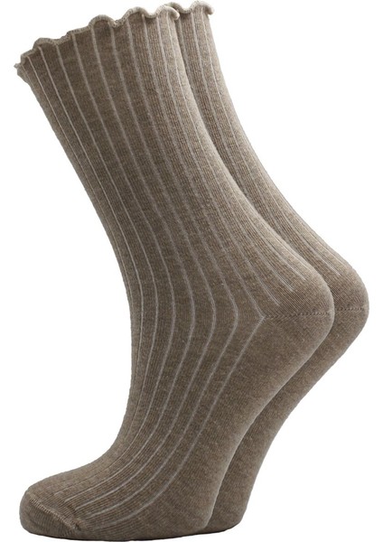 Kardeşler Çorap Kadın Çok Renkli Pamuklu Soket Çorap 6'lı Paket modelleri