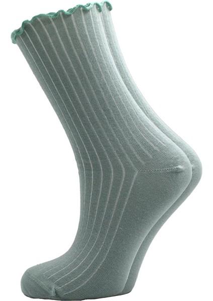 Kardeşler Çorap Kadın Çok Renkli Pamuklu Soket Çorap 6'lı Paket fırsatları