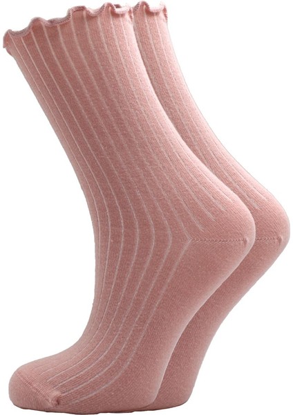 Kardeşler Çorap Kadın Çok Renkli Pamuklu Soket Çorap 6'lı Paket indirimleri