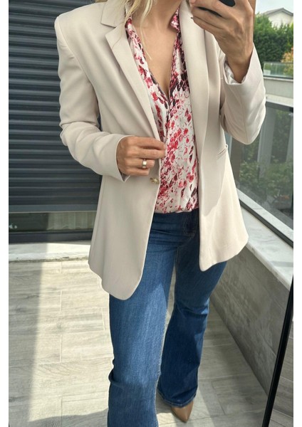 Astarlı Krep Kumaş Ceket modelleri