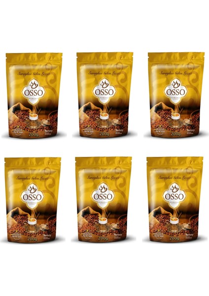 Osmanlı Kahvesi 200 gr x 6 Adet