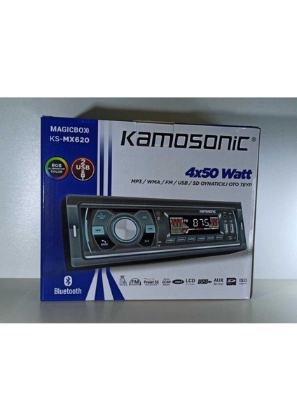 KS-MX620 Bluetooth Usb/sd/fm Oto Teyp 2 Usbli Akbaş fiyatları