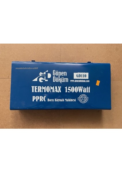 Termo Pprc Boru Kaynak Makinası Pvc Boru Makina 1500W