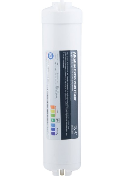 Nsf Sertifikalı Alkali Extra Plus Ph Filtre 8,5 Ph