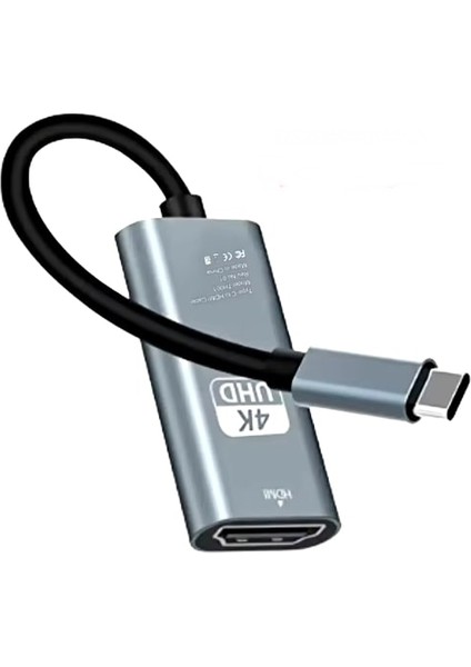 Type C To 4KX2K HDMI Çevirici Dönüştürücü Kablo ZR859