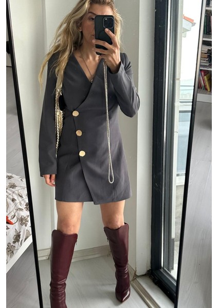 Elf Kruvaze Elbise
