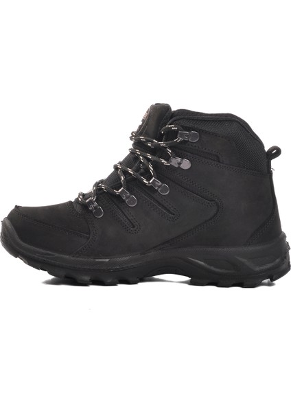 Nubuk Siyah Su Geçirmez Unisex Bot G5558 G
