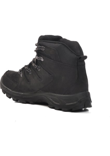 Nubuk Siyah Su Geçirmez Unisex Bot G5558 G