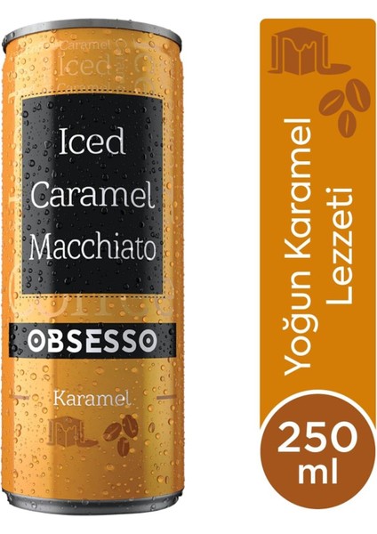 Karamelli Soğuk Kahve 250 ml x 6 Adet