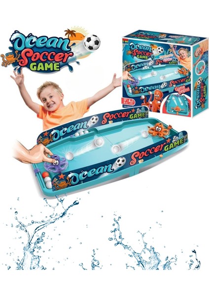 Ocean Soccer Game 4+ Yaş Çocuklar Için Çok Oyunculu Süper Eğlenceli Eğitici Masa Top Oyunu fiyatları