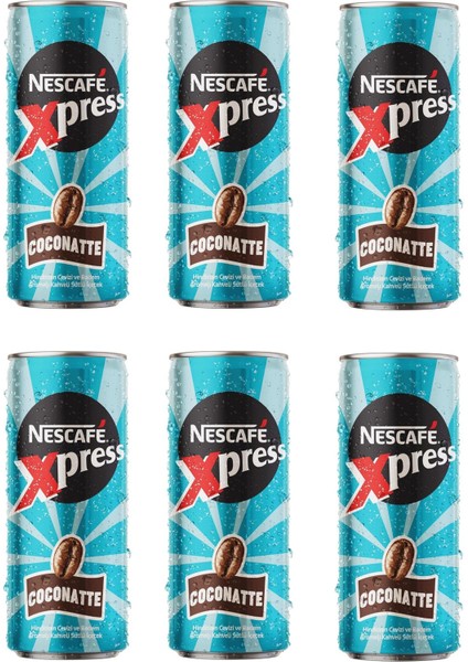 Xpress Coco Natte Soğuk Kahve 250 ml x 6 Adet