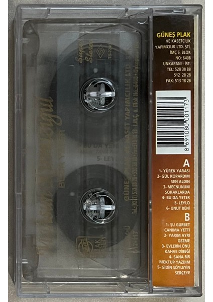 Mahsun Kırmızıgül - Bu da Yeter Kaset