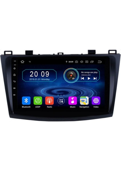 Mazda3 2010-2012 2gb Ram Android Navigasyon USB Bt Kamera