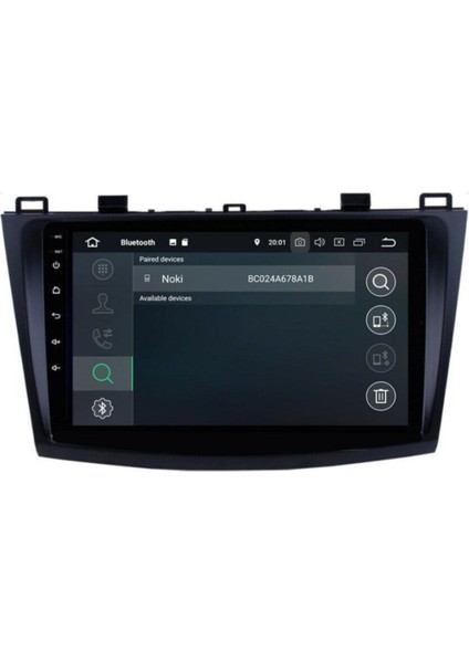 Mazda3 2010-2012 2gb Ram Android Navigasyon USB Bt Kamera modelleri