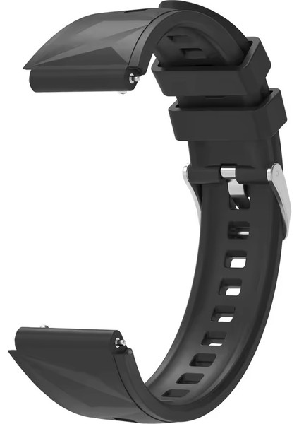 Huawei Watch Gt5 Pro 42MM Gt5/gt4 41MM Uyumlu 18MM Metal Tokalı Silikon Kordon