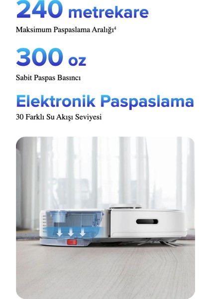Hepa Filtreli Premium 4200PA Ultra Emiş Gücü Robot Süpürge ve Paspas | Elektronik Paspaslama, 180Dk | Onerous Lambader Hediye fiyatları