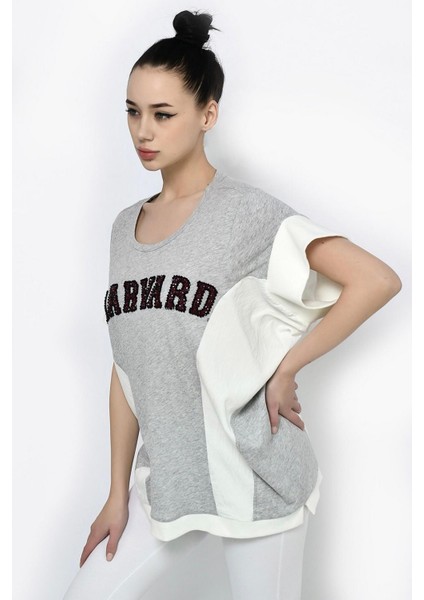 Harvard Baskılı Düşük Kol T-Shirt fiyatları