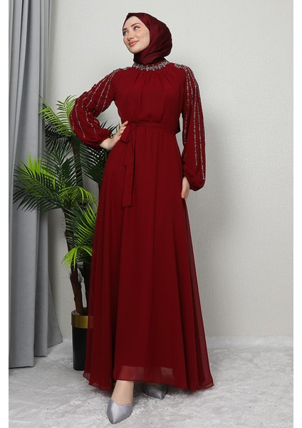 Semra Tesettür Elbise Siyah modelleri