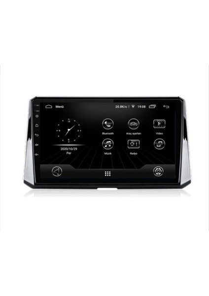 Toyota Corolla 2020 Android Multimedia 2 GB Ram Carplay Özellikli Uyumlu