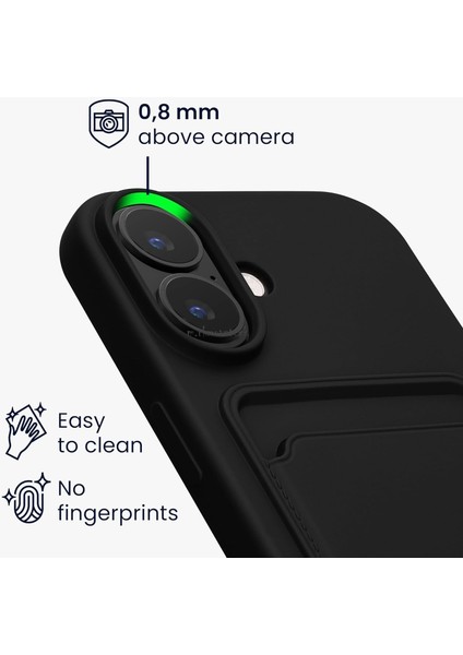 Samsung Galaxy A06 Kılıf Kamera Korumalı Kartlıklı Cüzdanlı Yumuşak Silikon Kartvizit Bölmeli Kapak Lansman Içi Kadife