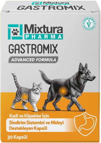 Gastro-Comfort Mide ve Sindiriim Sistemini Destekleyici (Kedi ve Köpek Mide Koruyucu)