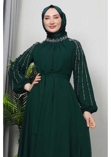 Semra Tesettür Elbise Siyah indirimleri