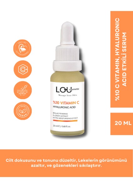 Cilt Aydınlatıcı C Vitamini Serumu 20 ml