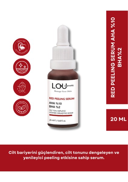 Aha-Bha Serum Red Peeling 20 ml