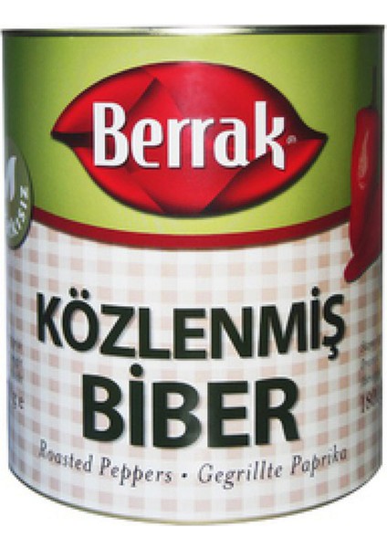 Közlenmiş Biber Teneke 3 kg