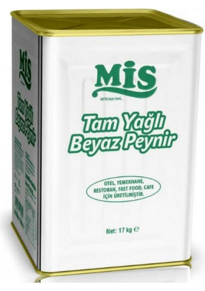 Tam Yağlı Beyaz Peynir (1*17kg)